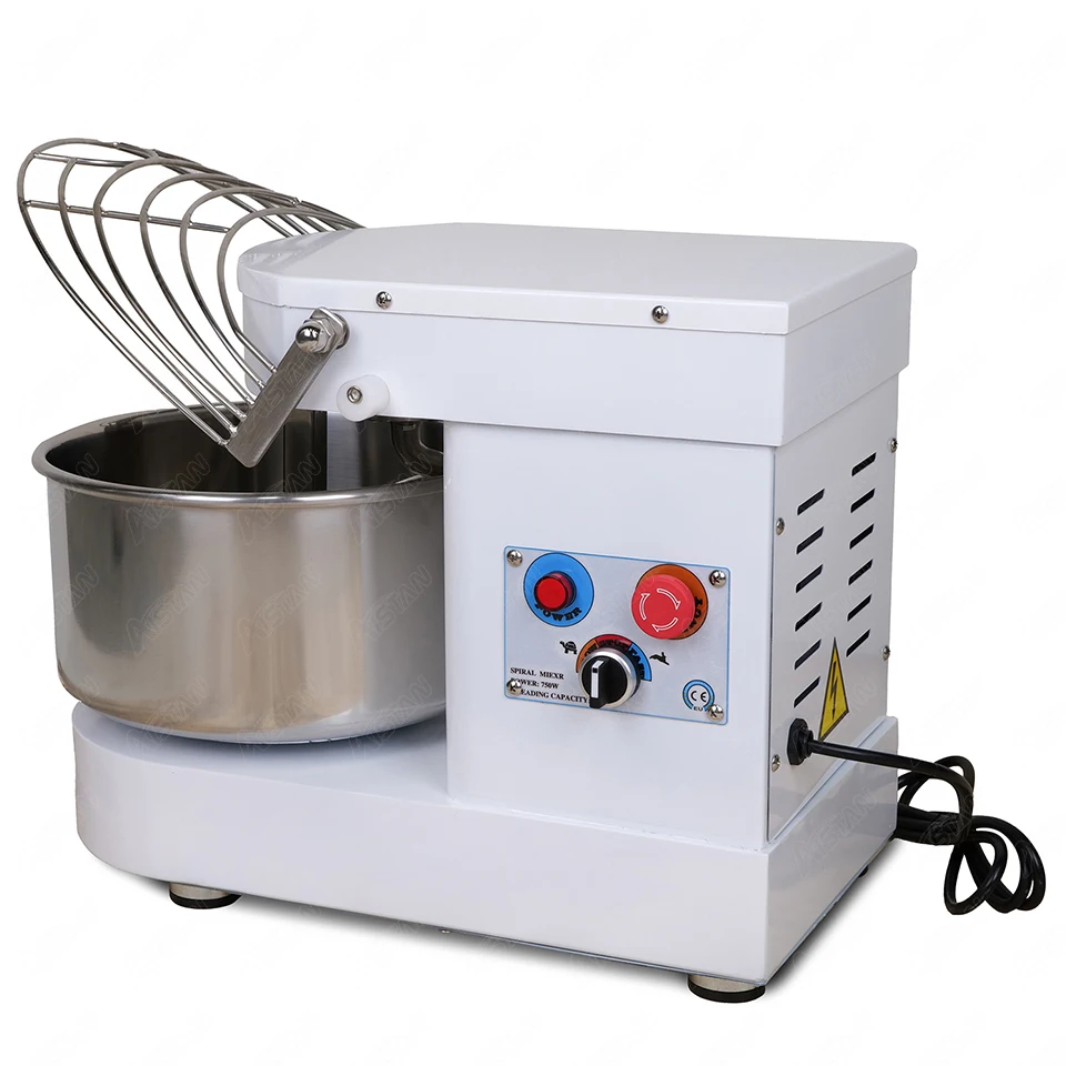 HM7 Industrial Dough Mixer Machine - Spiral Dough Pizza Mixer, Dough Kneading Machine, 3kg Capacity
HM7 Industrial Dough Mixer Machine - Spiral Dough Pizza Mixer, Dough Kneading Machine, 3kg Capacity