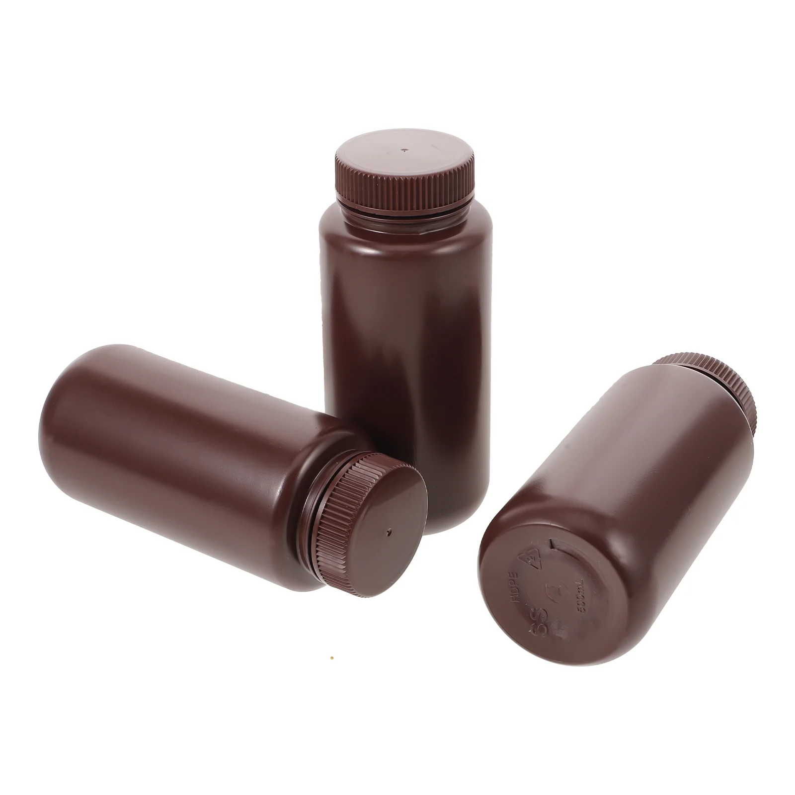 3 Pcs Empty Bottles with Caps Sample Reagent Container Chemical Plastic Medicine Containers Cup
3 Pcs Empty Bottles with Caps Sample Reagent Container Chemical Plastic Medicine Containers Cup