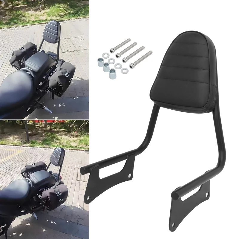 Motorcycle Rear Passenger Backrest Sissy Bar For Honda Rebel CMX 300 CMX 500 CMX300 CMX500 2017-2021 Detachable Pad Accessories
Motorcycle Rear Passenger Backrest Sissy Bar For Honda Rebel CMX 300 CMX 500 CMX300 CMX500 2017-2021 Detachable Pad Accessories