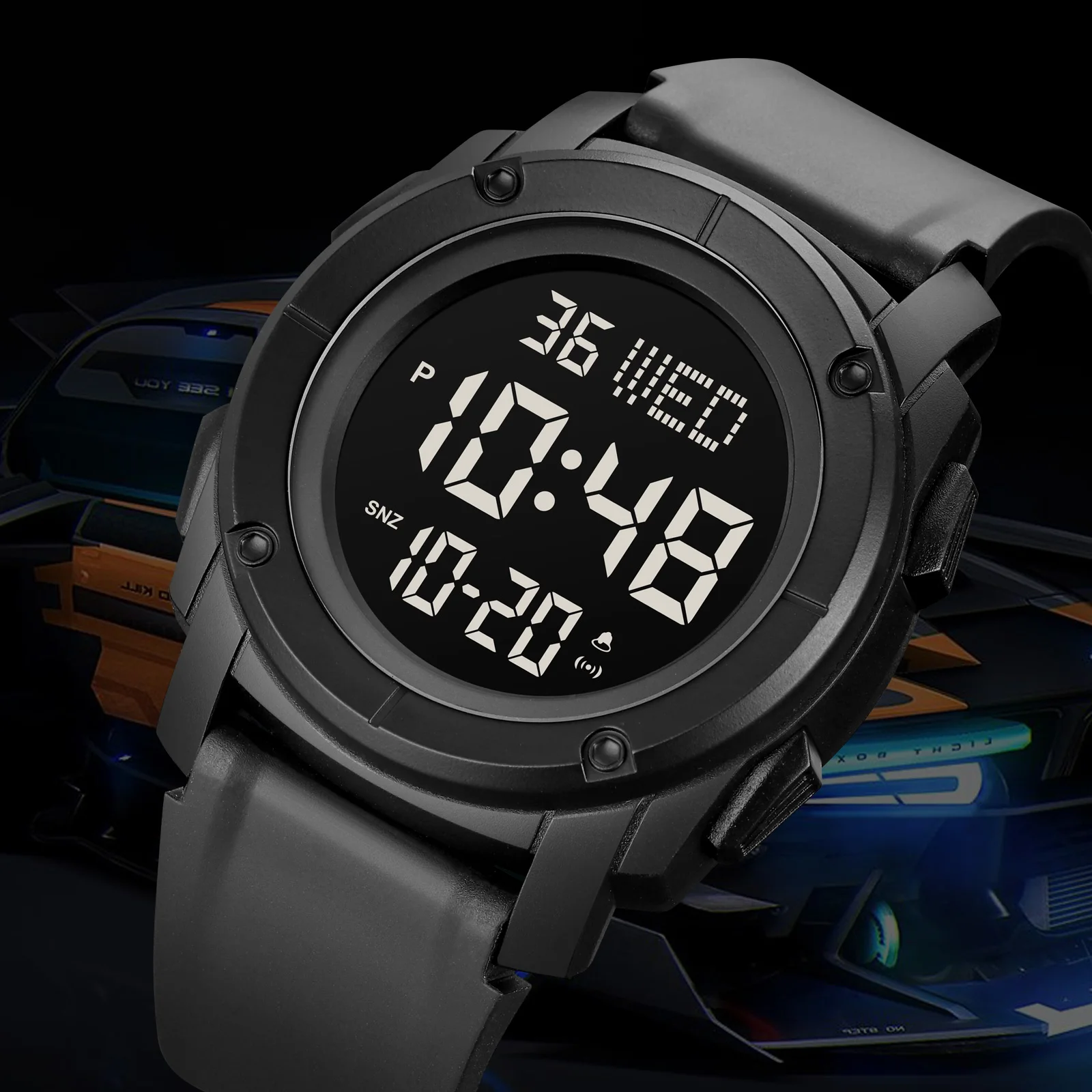 SKMEI Fashion Outdoor Sports Watches For Men Military Daily Versatile Alarm Clock 5Bar Waterproof LED Lights Digital Stopwatch
SKMEI Fashion Outdoor Sports Watches For Men Military Daily Versatile Alarm Clock 5Bar Waterproof LED Lights Digital Stopwatch