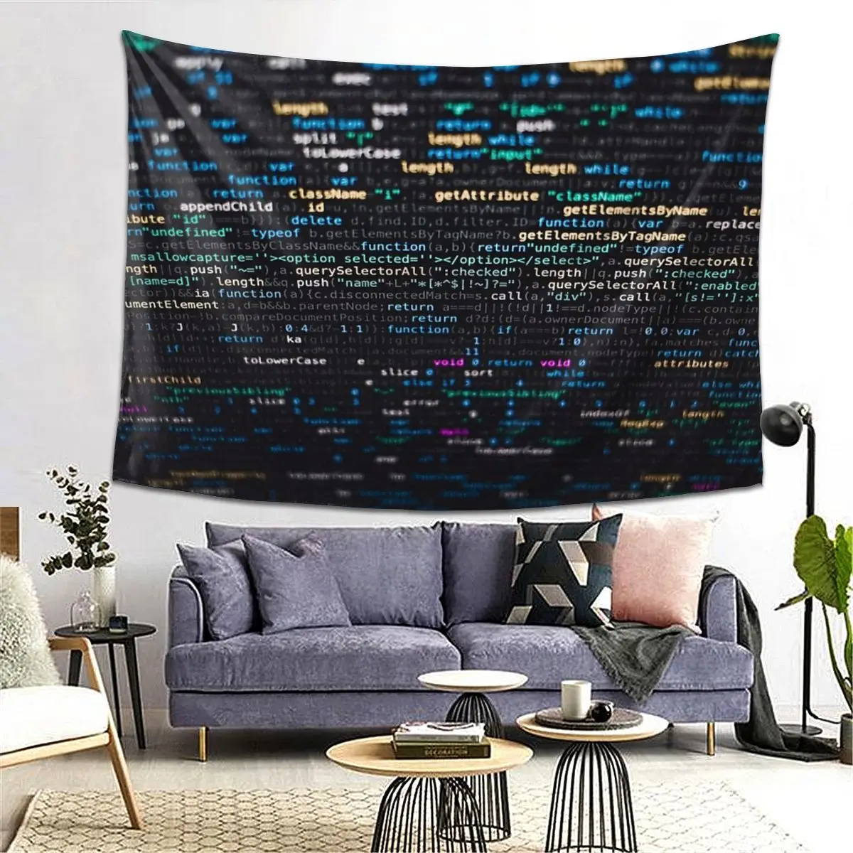 Программный разработчик, код программирования на черном фоне, гобелен, декор, художественные эстетические гобелены, домашняя настенная ткань, настенная подвеска
Программный разработчик, код программирования на черном фоне, гобелен, декор, художественные эстетические гобелены, домашняя настенная ткань, настенная подвеска
