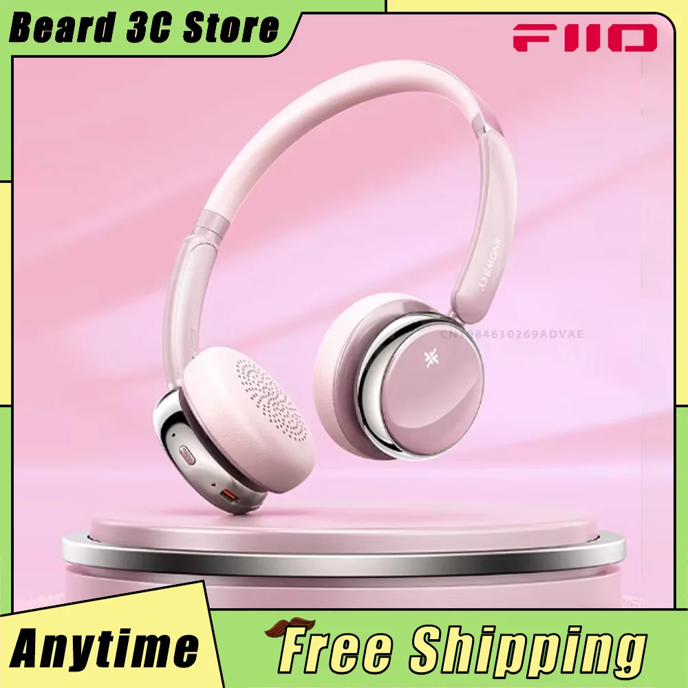 FiiO SnowSky Anytime Wireless Headphones Wireless Bluetooth On-Ear ANC Headphone Long Battery Life Low Delay Y2K Retro Earphone
FiiO SnowSky Anytime Wireless Headphones Wireless Bluetooth On-Ear ANC Headphone Long Battery Life Low Delay Y2K Retro Earphone