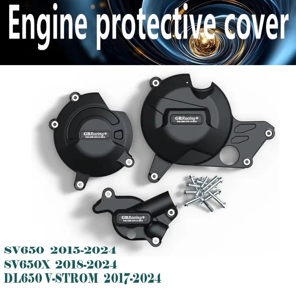 Motocross Accessories Secondary Engine Cover Protection Kit for Suzuki SV650 SV650X DL650 2015-2022
Motocross Accessories Secondary Engine Cover Protection Kit for Suzuki SV650 SV650X DL650 2015-2022