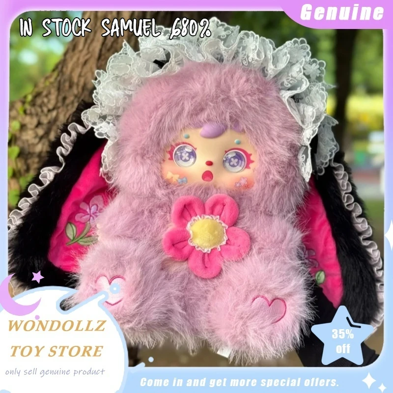 Подлинная серия Samuel Bunny Elf 680%, слепая коробка, милая большая плюшевая кукла-компаньон для сна, украшение для спальни, украшение для девочек, детский подарок 
Подлинная серия Samuel Bunny Elf 680%, слепая коробка, милая большая плюшевая кукла-компаньон для сна, украшение для спальни, украшение для девочек, детский подарок