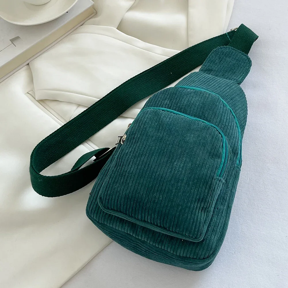 Female Sling Waist Pack Fashion Commute Bag Casual Corduroy Solid Color Adjustable Strap Simple Portable for Weekend Vacation
Female Sling Waist Pack Fashion Commute Bag Casual Corduroy Solid Color Adjustable Strap Simple Portable for Weekend Vacation