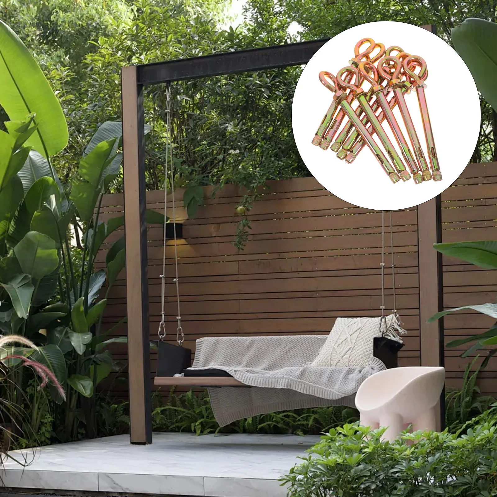 10 шт. оцинкованных анкерных болтов-гвоздей для тяжелых условий эксплуатации, крюки для крепления к бетону, крепления для гамаков, уличные кольцевые болты для качелей
10 шт. оцинкованных анкерных болтов-гвоздей для тяжелых условий эксплуатации, крюки для крепления к бетону, крепления для гамаков, уличные кольцевые болты для качелей