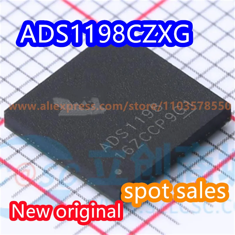 (1PCS) New Original ADS1198CZXG ADS1198 package QFN64
(1PCS) New Original ADS1198CZXG ADS1198 package QFN64