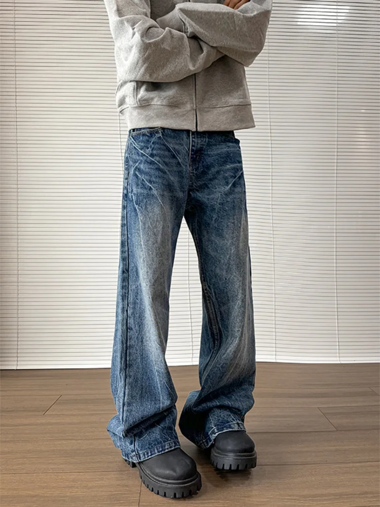 Lightning Pattern Men's Jeans Straight Leg Wide Leg Pants High Street Style Spring Autumn Wear Resistant Cotton Polyester Blend
Lightning Pattern Men's Jeans Straight Leg Wide Leg Pants High Street Style Spring Autumn Wear Resistant Cotton Polyester Blend