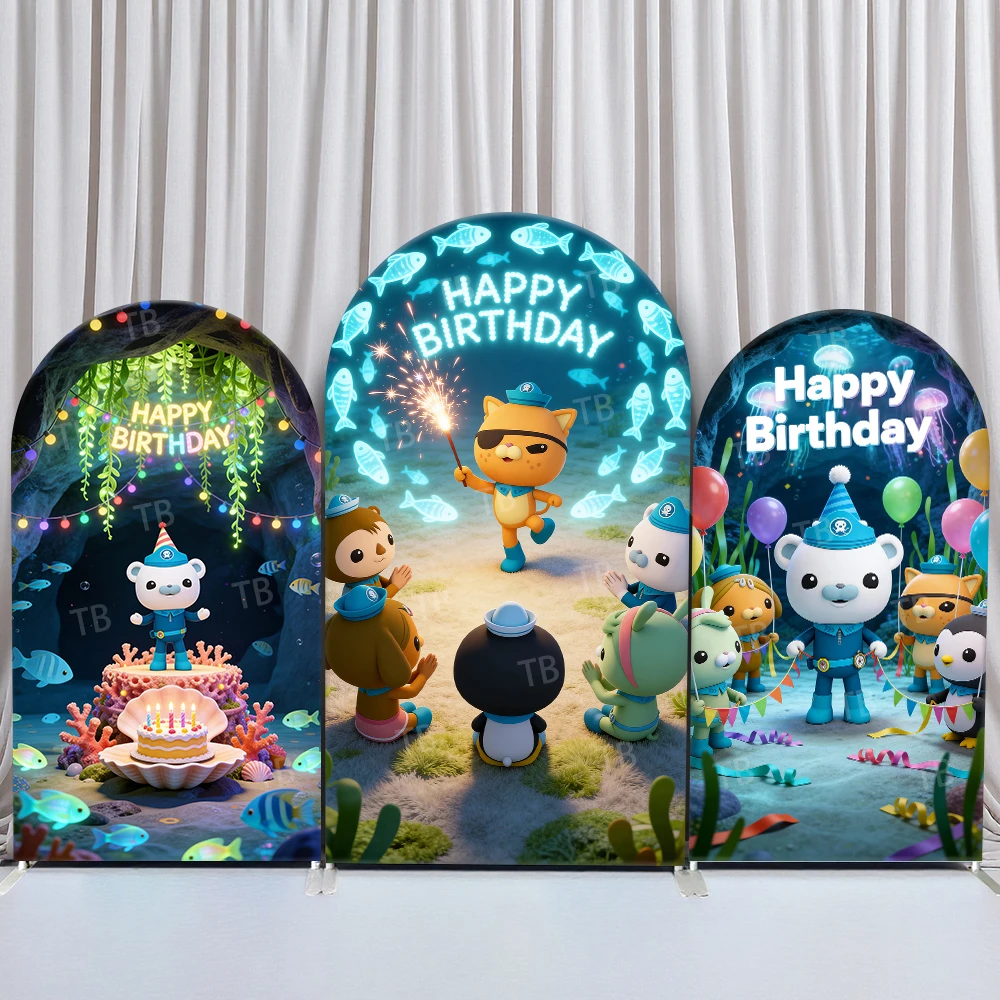 Octonauts Underwater Birthday Party Theme Arch Backdrop Cover Festive Marine Scene For Kids Birthday Baby Shower Photo Booth
Octonauts Underwater Birthday Party Theme Arch Backdrop Cover Festive Marine Scene For Kids Birthday Baby Shower Photo Booth
