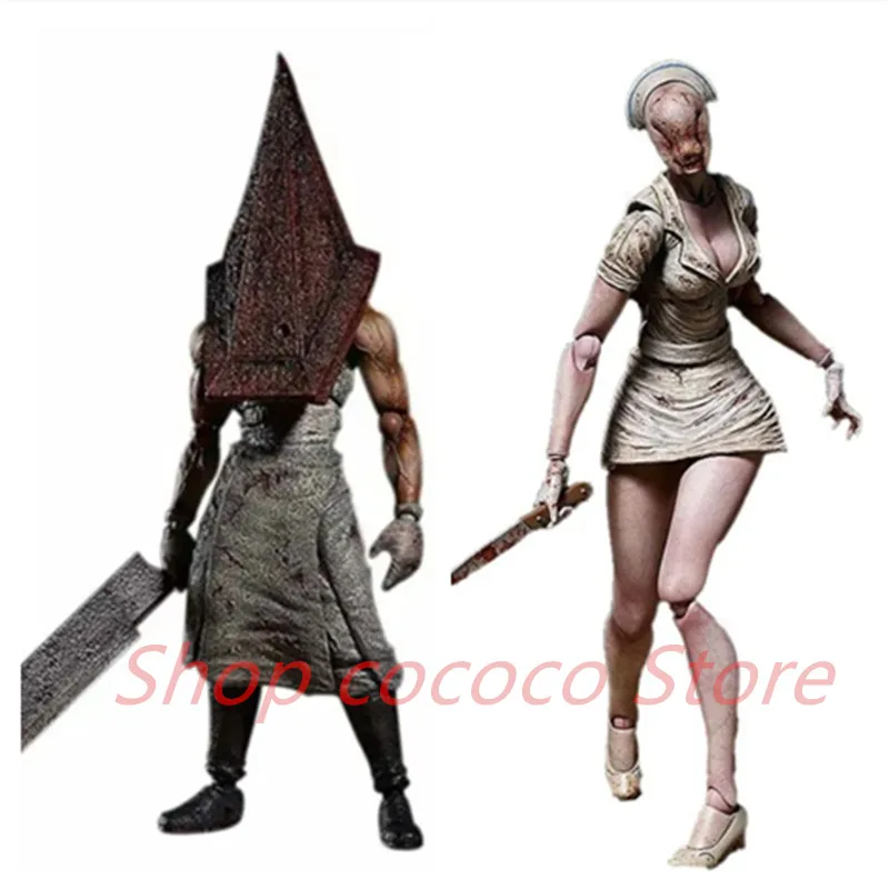 Figma Silent Hill 2 Bubble Head Nurse SP-061 SP-055 Red Pyramid Thing Anime Figurine Collectile Action Figure Toy
Figma Silent Hill 2 Bubble Head Nurse SP-061 SP-055 Red Pyramid Thing Anime Figurine Collectile Action Figure Toy