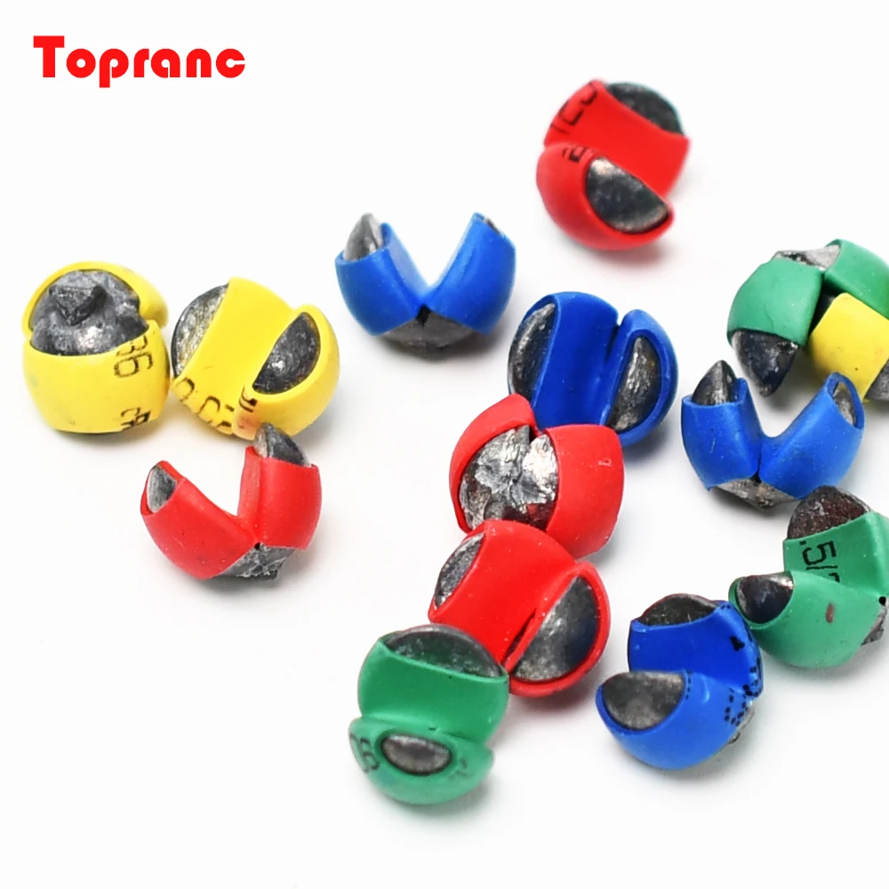 Topranc 100Pcs/Bag Coated Hand-Pinched Split Shot Line-Friendly Sinker For Rock & Raft Fishing
Topranc 100Pcs/Bag Coated Hand-Pinched Split Shot Line-Friendly Sinker For Rock & Raft Fishing