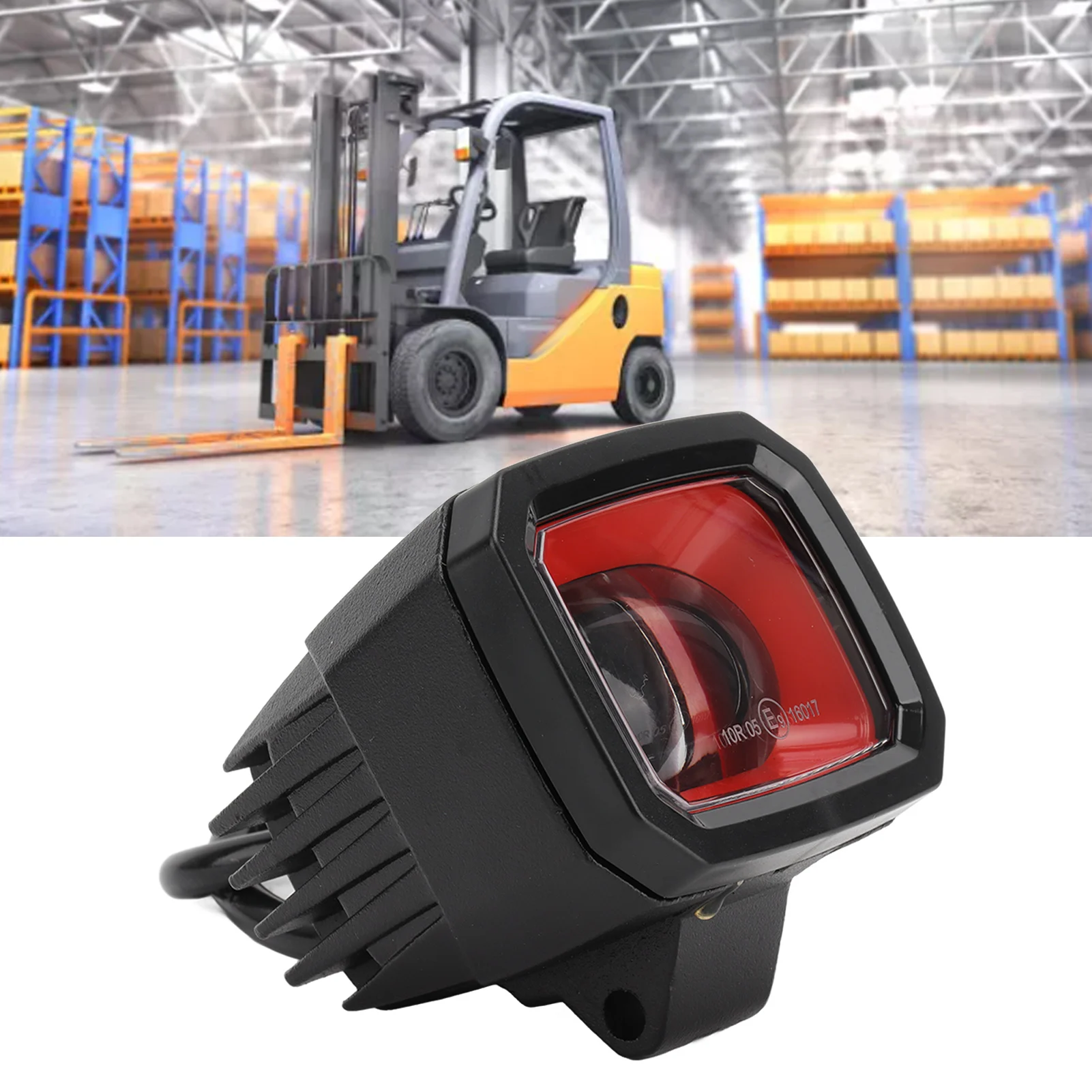 Forklift Safety Light LED Warning Lamp 6000K High Brightness Aluminium Alloy DC 12V
Forklift Safety Light LED Warning Lamp 6000K High Brightness Aluminium Alloy DC 12V