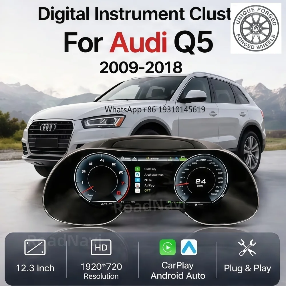 26style BC RoadNavi Car Auto Speedometer for Audi Q5 2009-2018 LCD Digital Cluster Car Upgrade Dashboard Instrument
26style BC RoadNavi Car Auto Speedometer for Audi Q5 2009-2018 LCD Digital Cluster Car Upgrade Dashboard Instrument