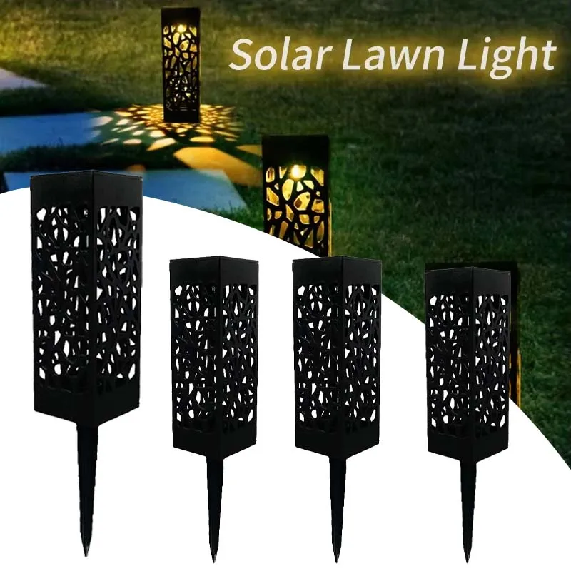 Outdoor Solar Lights Waterproof LED Hollow Pattern Garden Lamp Auto Sensor Pathway Lighting for Yard Patio Decoration
Outdoor Solar Lights Waterproof LED Hollow Pattern Garden Lamp Auto Sensor Pathway Lighting for Yard Patio Decoration
