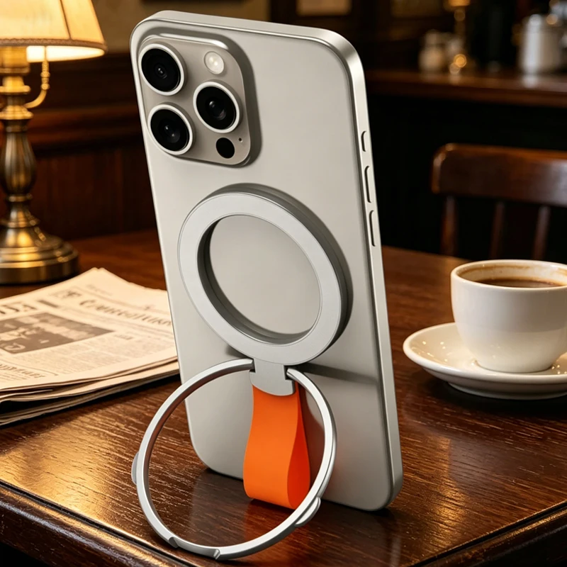 Universal Mobile Phone Strong Magnetic Holder for MagSafe Rotatable Folding Portable Magnet Bracket for iPhone 17 16 Pro Samsung
Universal Mobile Phone Strong Magnetic Holder for MagSafe Rotatable Folding Portable Magnet Bracket for iPhone 17 16 Pro Samsung