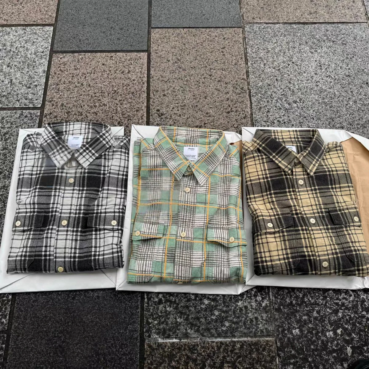 Мужская рубашка Visvim 24AW в японском ретро-стиле, свободного кроя, в клетку, с длинным рукавом, в стиле рабочей одежды, с клетчатым узором, классический крой
Мужская рубашка Visvim 24AW в японском ретро-стиле, свободного кроя, в клетку, с длинным рукавом, в стиле рабочей одежды, с клетчатым узором, классический крой