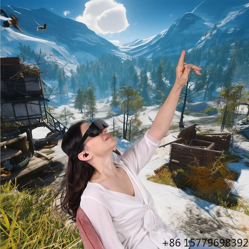Latest Smart VR Glasses 3D Glasses Mobile Virtual Reality, All-In-One VR Headset for Video Game Mobile
Latest Smart VR Glasses 3D Glasses Mobile Virtual Reality, All-In-One VR Headset for Video Game Mobile