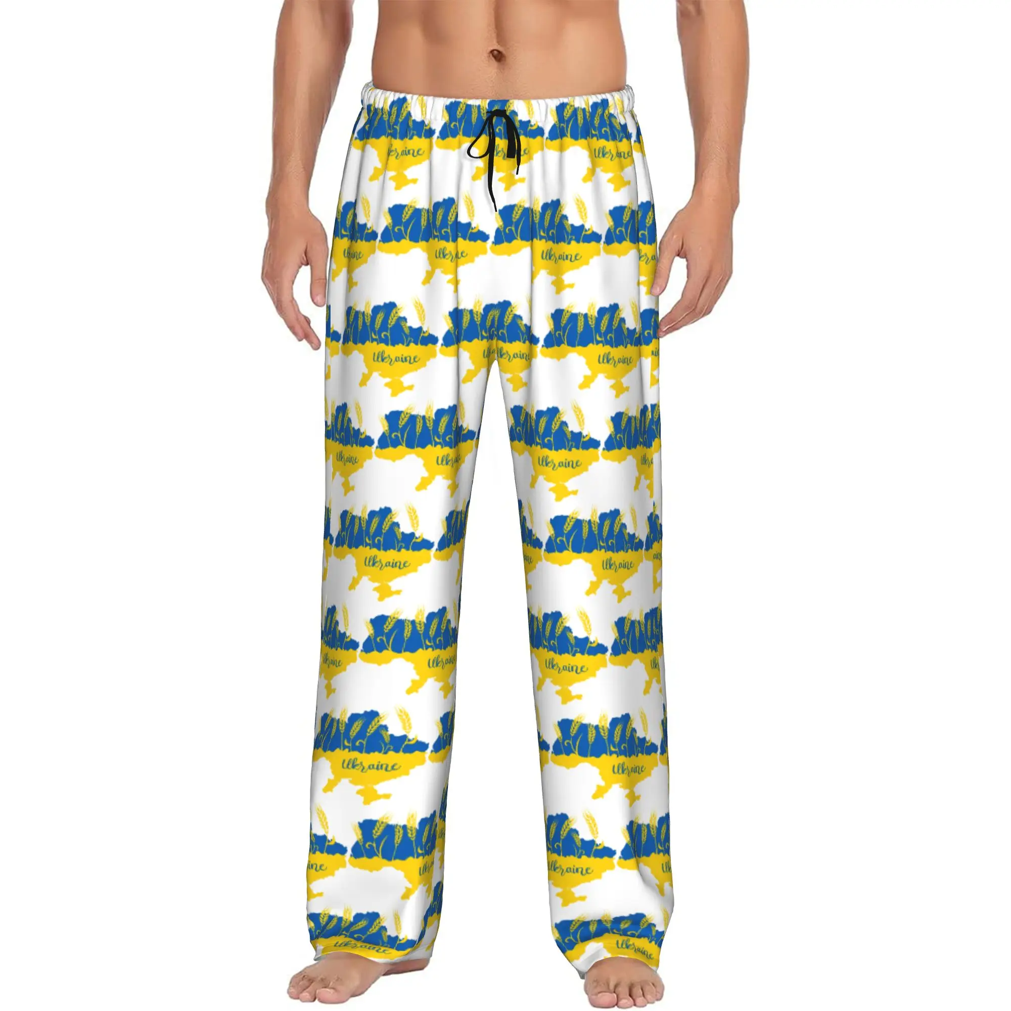 Custom Ukraine Flag Pajama Pants Sleepwear for Men Elastic Waistband Sleep Lounge Bottoms with Pockets
Custom Ukraine Flag Pajama Pants Sleepwear for Men Elastic Waistband Sleep Lounge Bottoms with Pockets