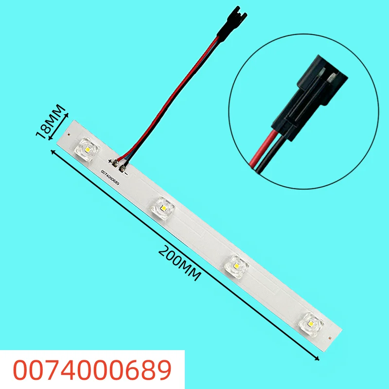 1pcs 4lamp New Refrigeration Lighting LED Strip For Haier Refrigeration 0074000689 SC-340JBL
1pcs 4lamp New Refrigeration Lighting LED Strip For Haier Refrigeration 0074000689 SC-340JBL