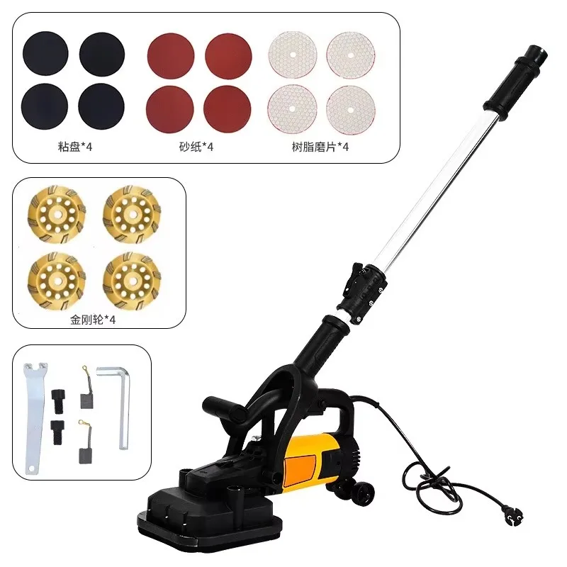 Small 2.2kw 110v 220v Handheld Concrete Floor Grinder Polisher Epoxy Floor Grinder Concrete Machine Polisher With Handrail
Small 2.2kw 110v 220v Handheld Concrete Floor Grinder Polisher Epoxy Floor Grinder Concrete Machine Polisher With Handrail