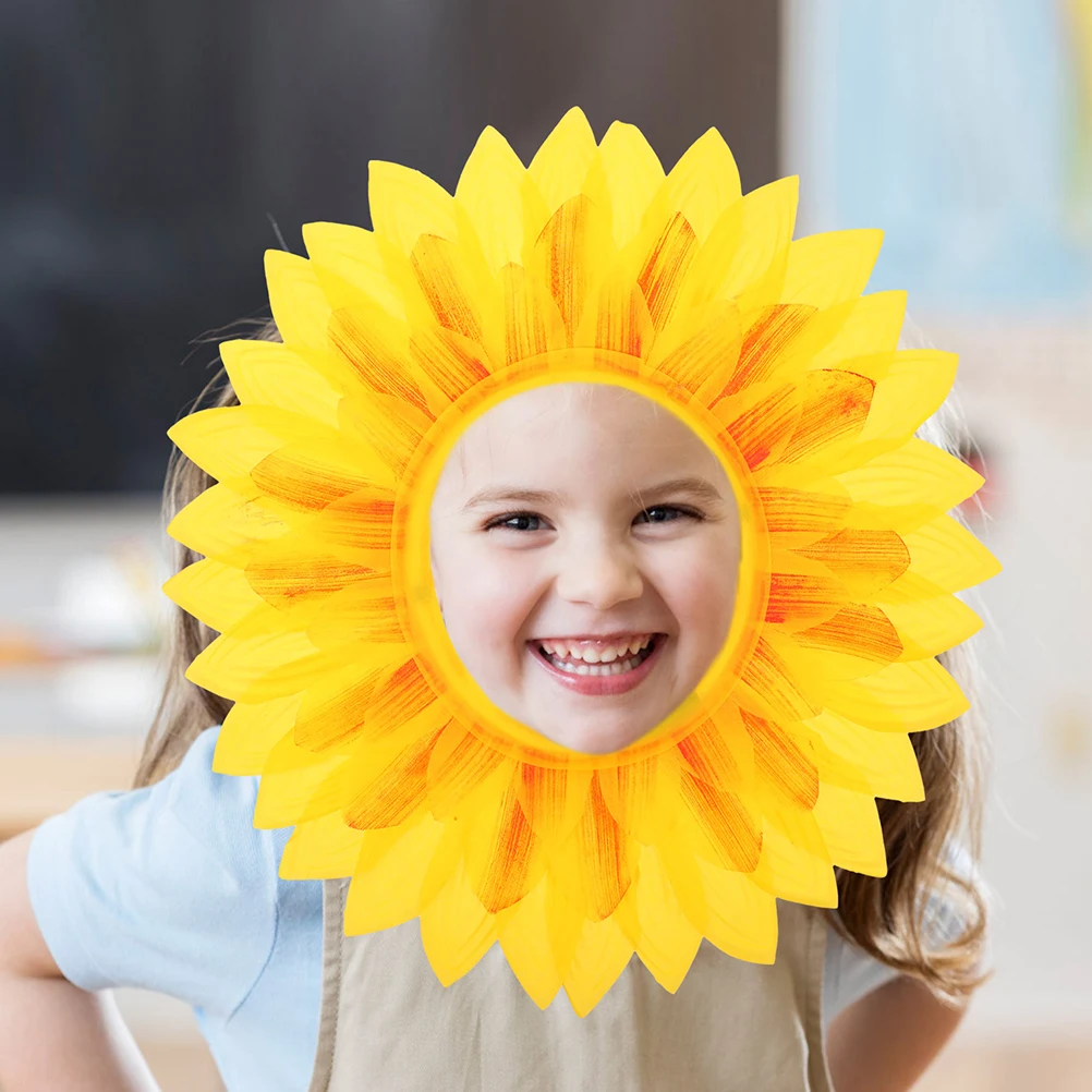 Funny Sunflower Headpiece Costume Hat for Kids Performance Party Photo Props Accessories Cosplay Flower Headgear
Funny Sunflower Headpiece Costume Hat for Kids Performance Party Photo Props Accessories Cosplay Flower Headgear