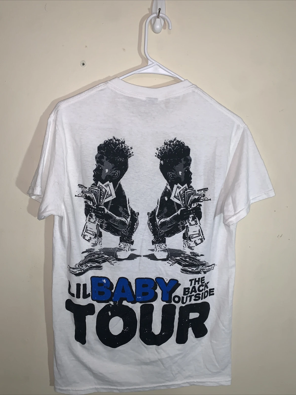 Lil Baby 2021 Tour Size Small White Rap Tee High End Men's Clothing Gifts For Boyfriend Streetwear Men Oversize T-Shirts
Lil Baby 2021 Tour Size Small White Rap Tee High End Men's Clothing Gifts For Boyfriend Streetwear Men Oversize T-Shirts