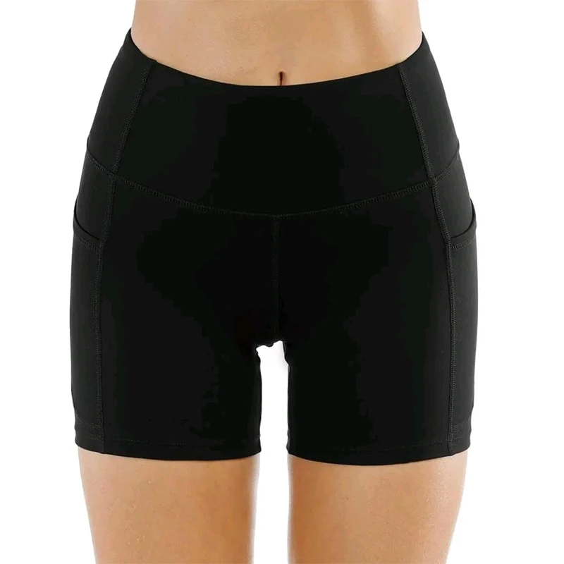 Women's high waisted yoga shorts, abdominal control fitness shorts, deep pocket running shorts
Women's high waisted yoga shorts, abdominal control fitness shorts, deep pocket running shorts