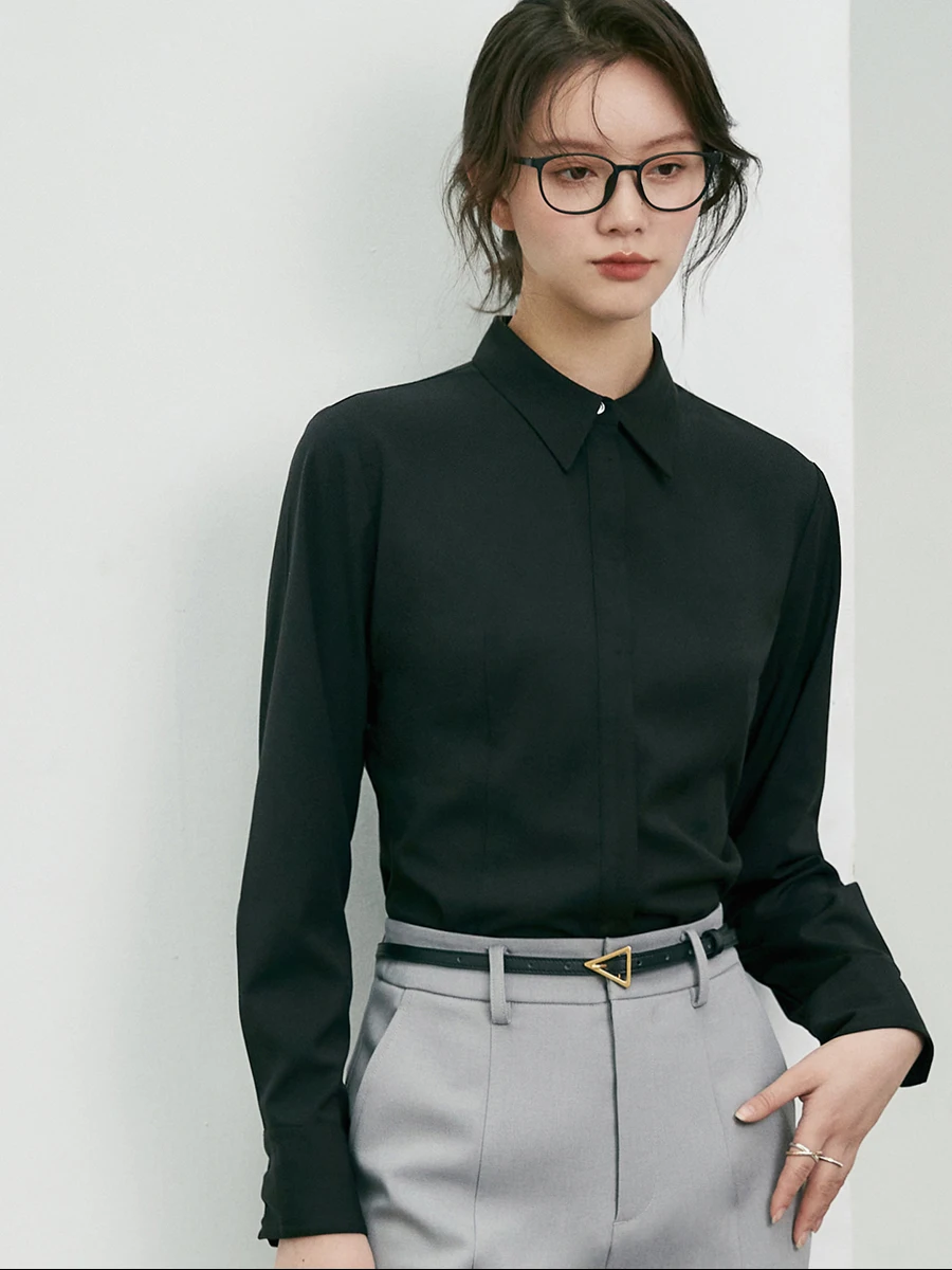Formal Slim Fit Long Sve irt Anti-Wrinkle Easy Care for Job Interview National Public Servant Exam Women's Busin Top
Formal Slim Fit Long Sve irt Anti-Wrinkle Easy Care for Job Interview National Public Servant Exam Women's Busin Top