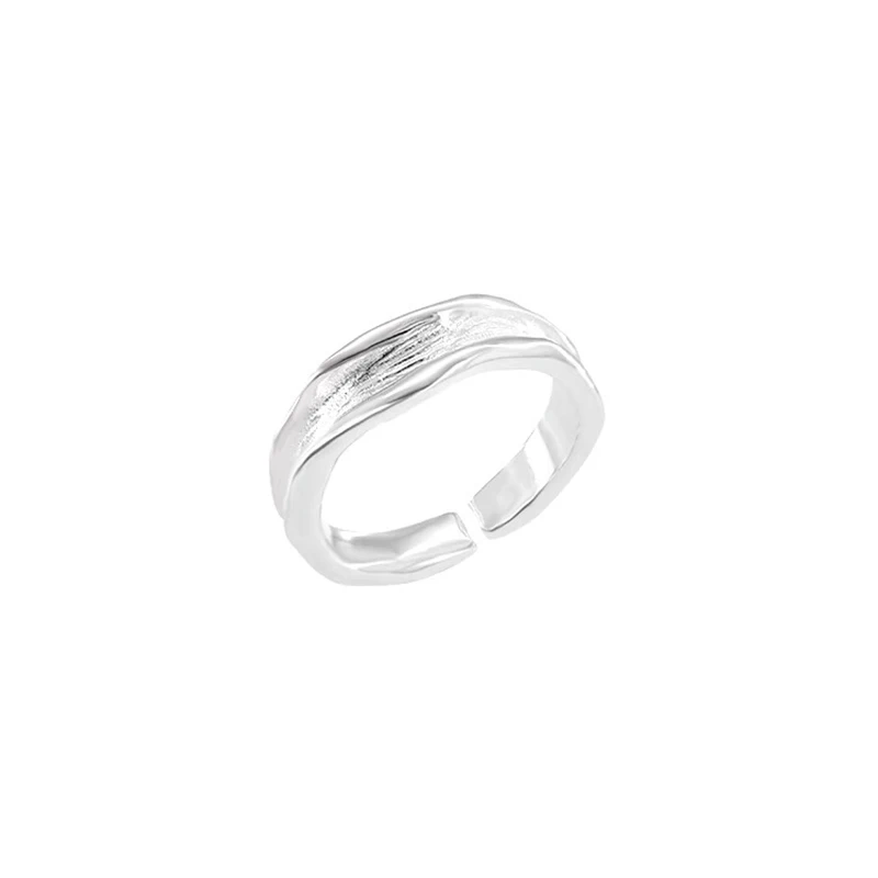 Adjustable texture ring design Premium sense ring Index finger ring Simple
Adjustable texture ring design Premium sense ring Index finger ring Simple