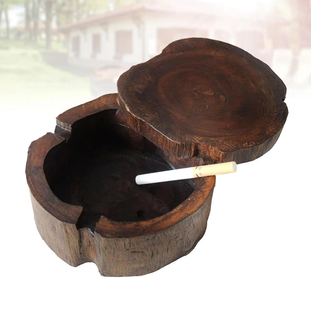 Wooden Ashtray Solid Tray Creative Home Decoration Vintage Design For House Office Hotel Restaurant Party Gift Idea
Wooden Ashtray Solid Tray Creative Home Decoration Vintage Design For House Office Hotel Restaurant Party Gift Idea