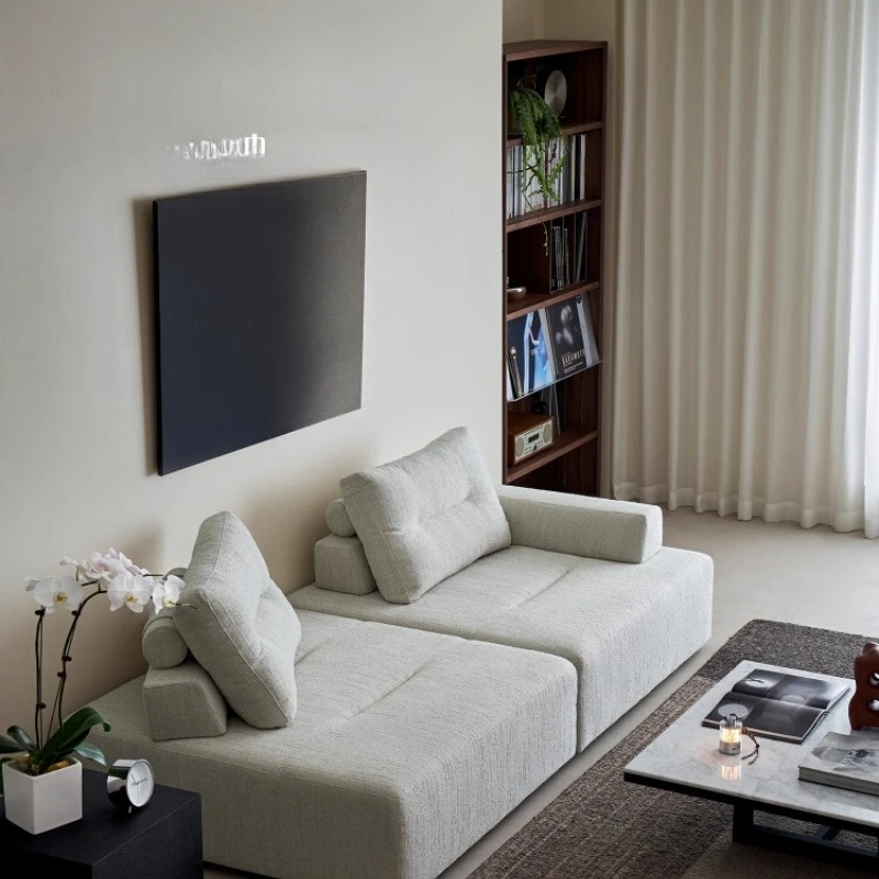 Sofa down filled wabi wind designer creative free combination module Z
Sofa down filled wabi wind designer creative free combination module Z