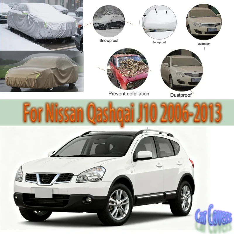 For Nissan Qashqai J10 2006-2013 2010 2012 Outdoor Protection Full Car Covers Snow Cover Sunshade Waterproof Dustproof Exterior
For Nissan Qashqai J10 2006-2013 2010 2012 Outdoor Protection Full Car Covers Snow Cover Sunshade Waterproof Dustproof Exterior