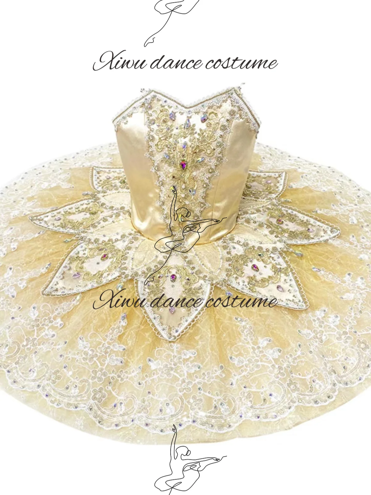 Professional high-quality custom-size ballet performance ballet costume high-end competition ballet dress
Professional high-quality custom-size ballet performance ballet costume high-end competition ballet dress