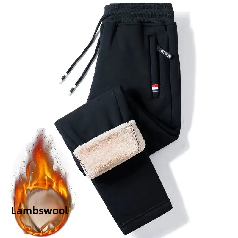 Men's Winter Thick Wool Leggings, Extra Thick and Insulated Cotton Pants for Fall and Winter, Sports Joggers, Loose Fit Overalls
Men's Winter Thick Wool Leggings, Extra Thick and Insulated Cotton Pants for Fall and Winter, Sports Joggers, Loose Fit Overalls