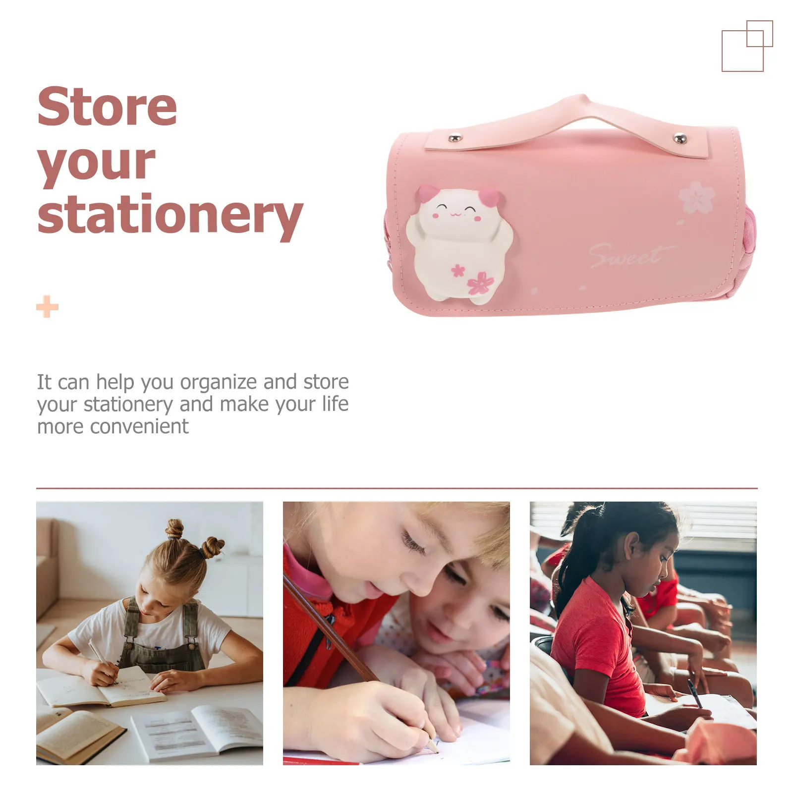 Stress Case Lovely Multi Layer Pencil Bag Portable Pencil Pouch For With Handle Cartoon Design School
Stress Case Lovely Multi Layer Pencil Bag Portable Pencil Pouch For With Handle Cartoon Design School