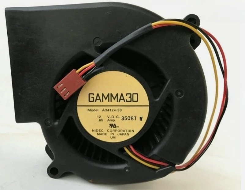 Brand New Original GAMMA30 A34124-33 DC 12V 0.65A 97x97x33mm 3-Wire Server Cooling Fan Fast delivery
Brand New Original GAMMA30 A34124-33 DC 12V 0.65A 97x97x33mm 3-Wire Server Cooling Fan Fast delivery