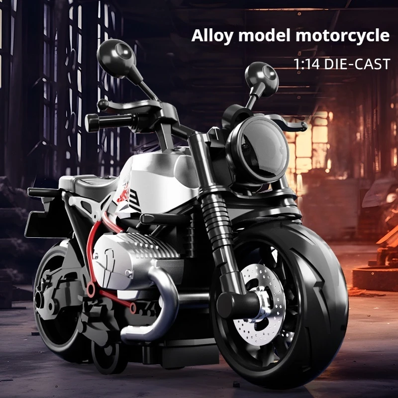 1:14 Children's Toy Car Alloy Simulation Motorcycle Model Car Pull Back Motorcycle Driver Do Gift Racing Ornaments Toys for Boys
1:14 Children's Toy Car Alloy Simulation Motorcycle Model Car Pull Back Motorcycle Driver Do Gift Racing Ornaments Toys for Boys