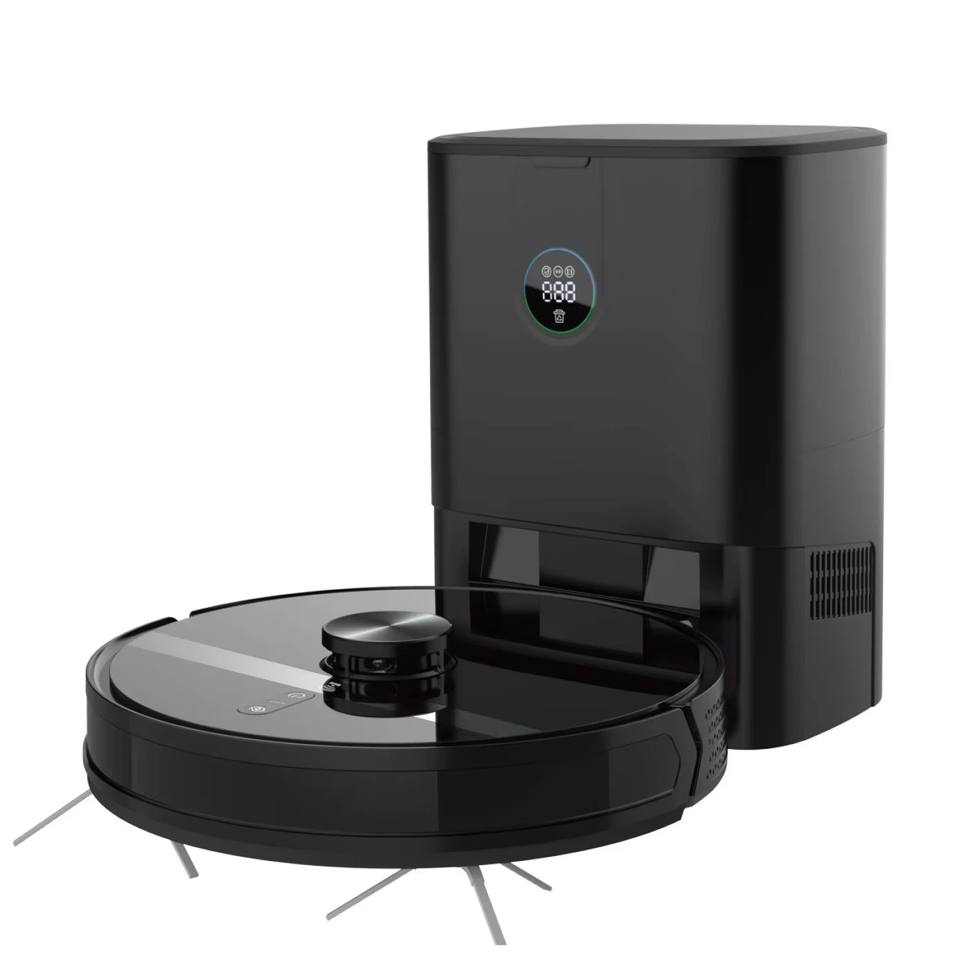 Smart Vacuum and Mopping Robot Cleaner with Navigation, OLED Display, Auto Charging, Wi-Fi Control
Smart Vacuum and Mopping Robot Cleaner with Navigation, OLED Display, Auto Charging, Wi-Fi Control