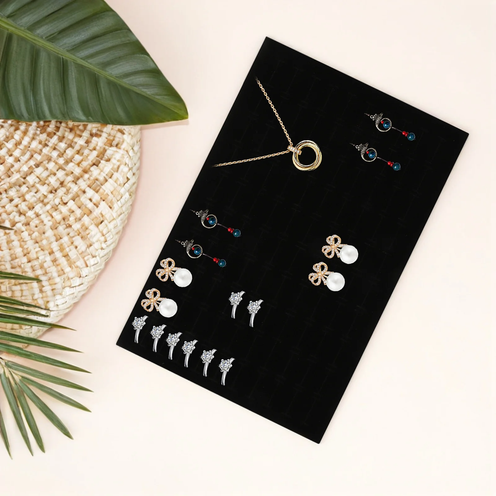 Jewelry Box Pad Cushion Tray Inserts Ring Storage Mat Sponge for Display Small Miss Black Earrings Holders
Jewelry Box Pad Cushion Tray Inserts Ring Storage Mat Sponge for Display Small Miss Black Earrings Holders