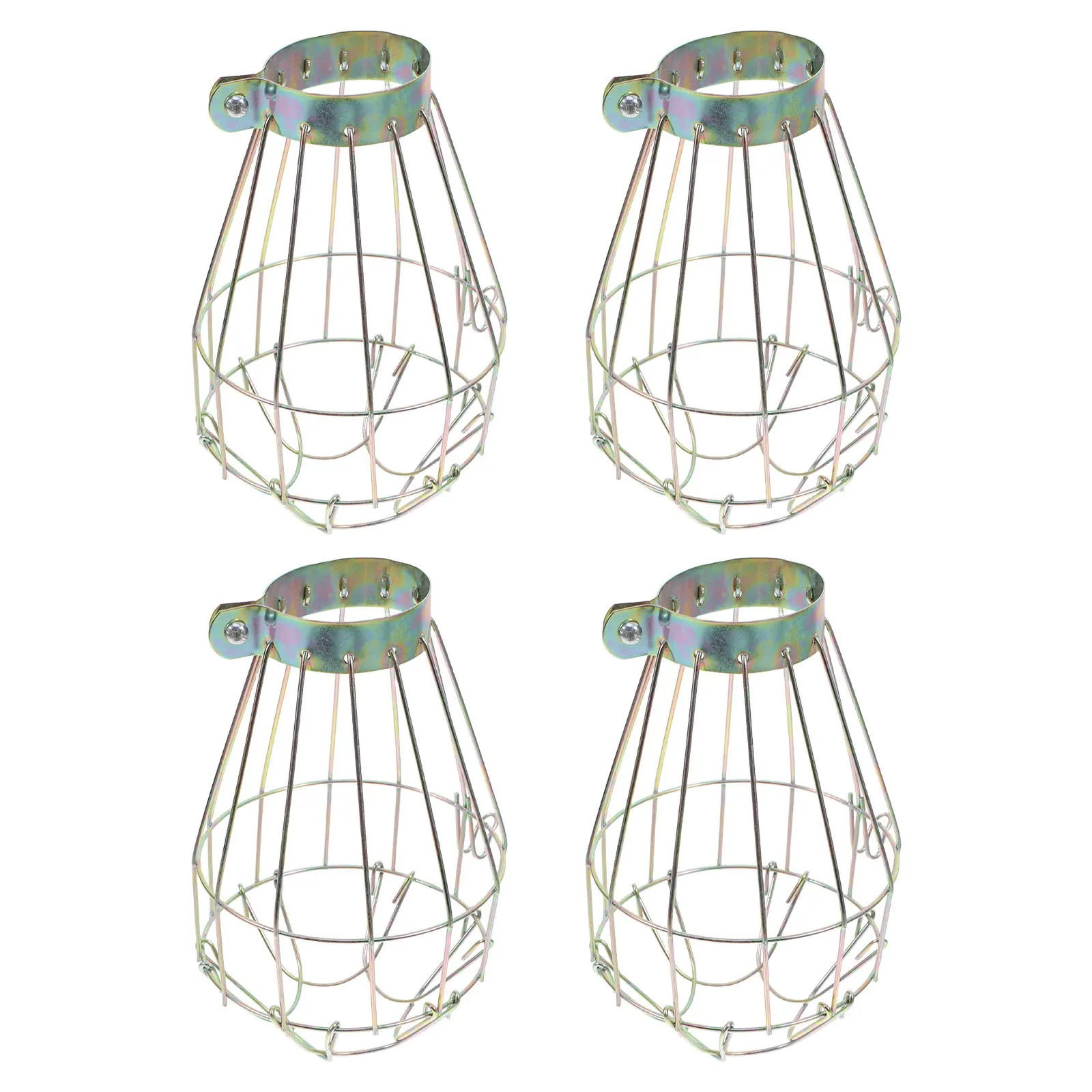 4Pcs Vintage Metal Lamp Bulb Guard Bulb Shape Rustic Lamp Covers Durable Protective Cage for Home Bar Cafe Vintage Light Cage
4Pcs Vintage Metal Lamp Bulb Guard Bulb Shape Rustic Lamp Covers Durable Protective Cage for Home Bar Cafe Vintage Light Cage