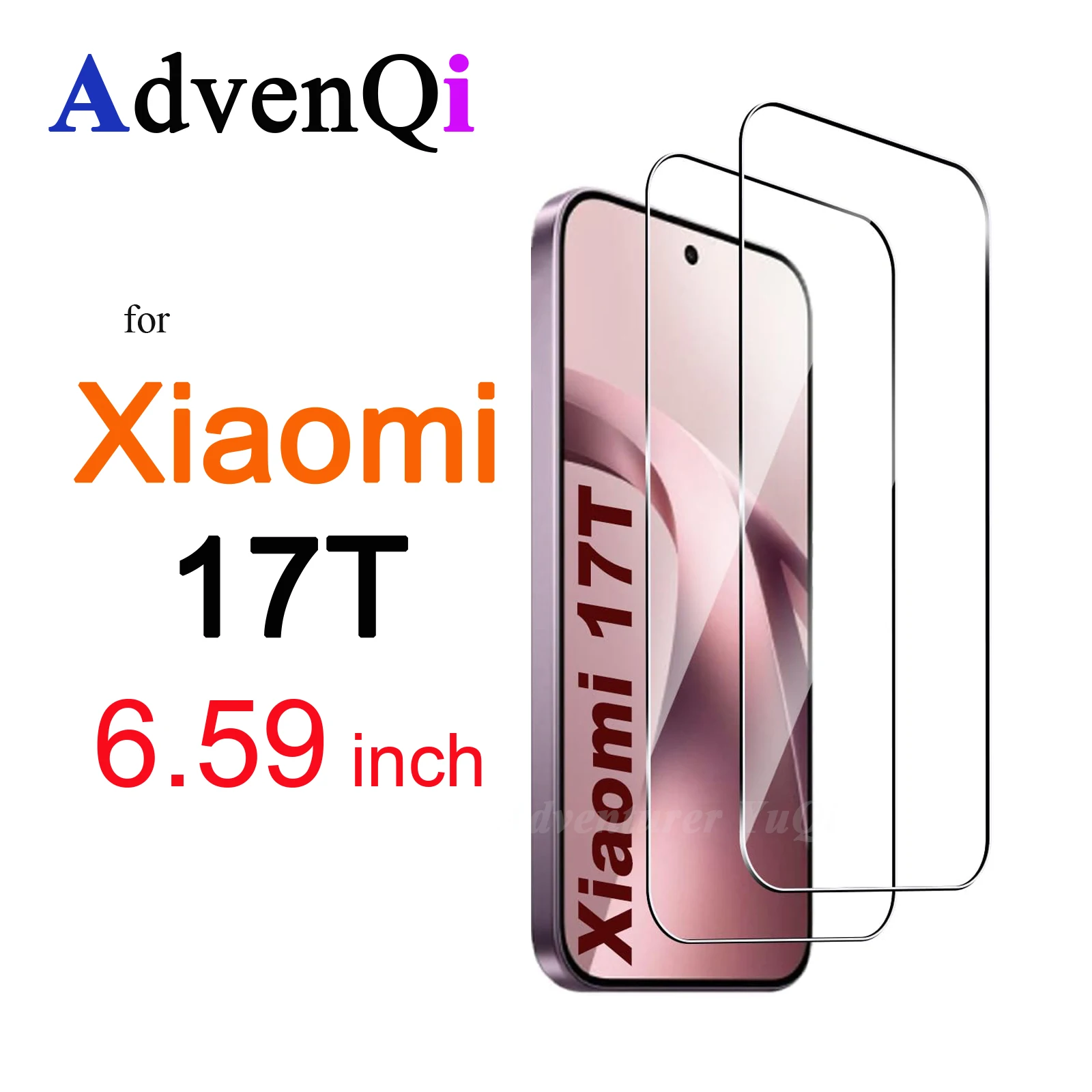 For Xiaomi 17T 6.59 inch Screen Protector Tempered Glass HD 9H Transparent Clear Anti Scratch Case Friendly
For Xiaomi 17T 6.59 inch Screen Protector Tempered Glass HD 9H Transparent Clear Anti Scratch Case Friendly