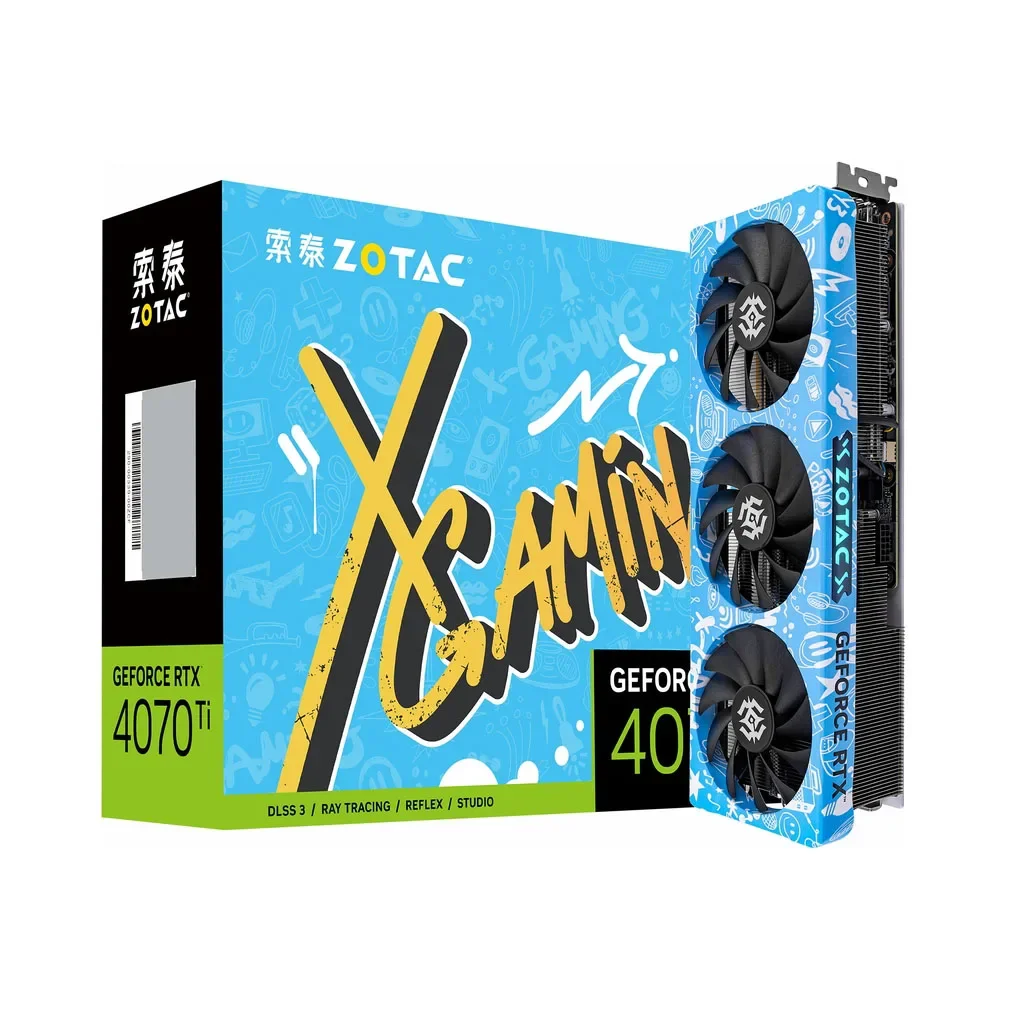Новая игровая видеокарта ZOTAC RTX 4070 Ti-12 ГБ X-GAMING OC GDDR6X RTX 4070 Ti GPU
Новая игровая видеокарта ZOTAC RTX 4070 Ti-12 ГБ X-GAMING OC GDDR6X RTX 4070 Ti GPU