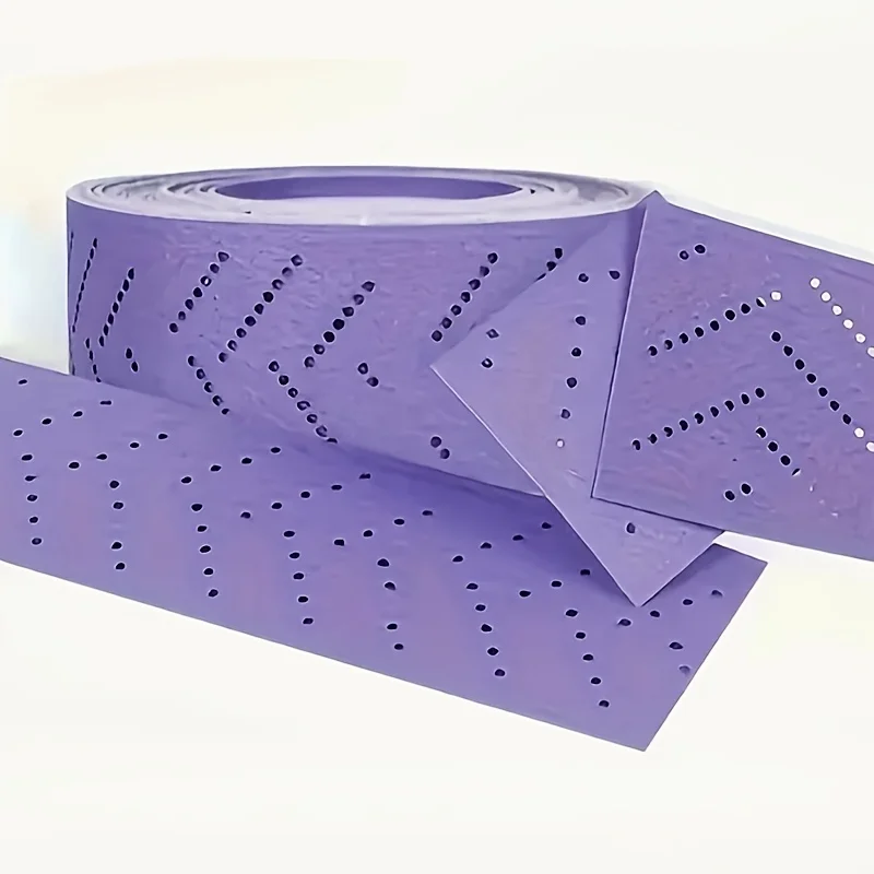 Rectangular hand torn sandpaper roll emery cloth roll hand sanding board hand planing three-in-one dry sanding purple 70mm/12M
Rectangular hand torn sandpaper roll emery cloth roll hand sanding board hand planing three-in-one dry sanding purple 70mm/12M