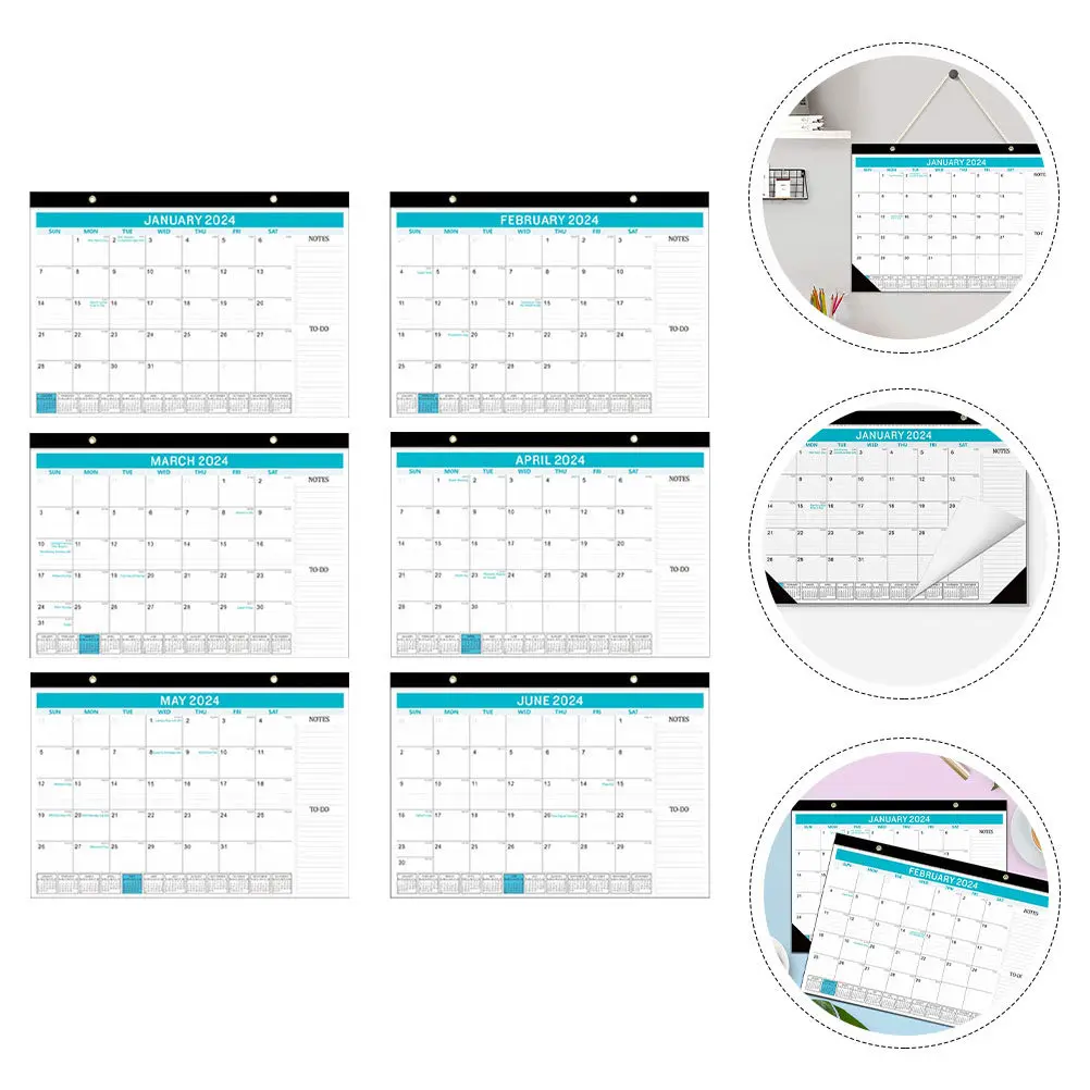 English Hanging Calendar Paper Material Office Wall Monthly Calendar Sturdy Daily Use 2024 Noting Home Office Classroom
English Hanging Calendar Paper Material Office Wall Monthly Calendar Sturdy Daily Use 2024 Noting Home Office Classroom