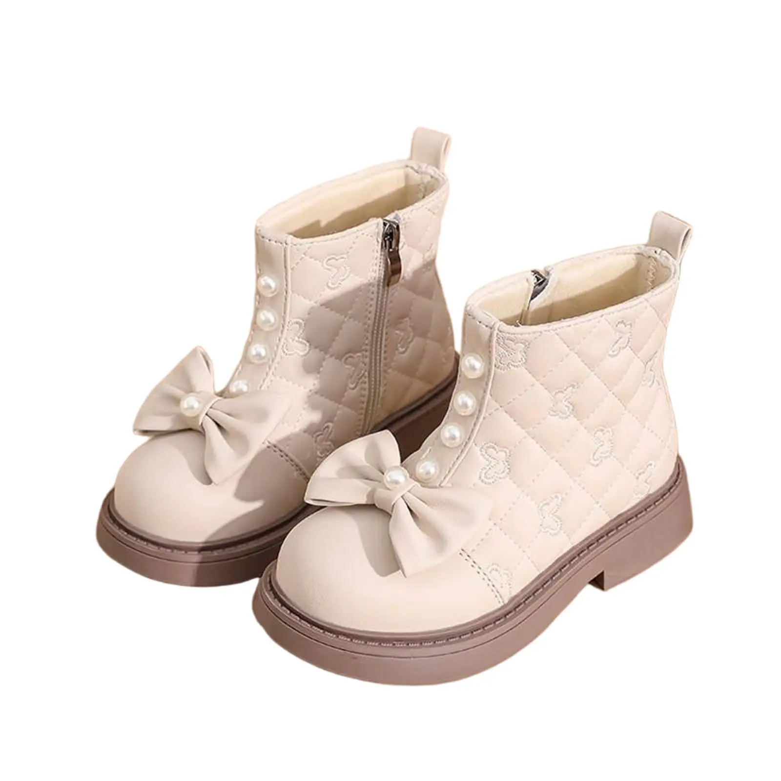 Winter New Children Casual Short Boots for Girls Fashion Korean Style Soft Bottom Anti-slippery Versatile Sweet Bowtie Shoe
Winter New Children Casual Short Boots for Girls Fashion Korean Style Soft Bottom Anti-slippery Versatile Sweet Bowtie Shoe