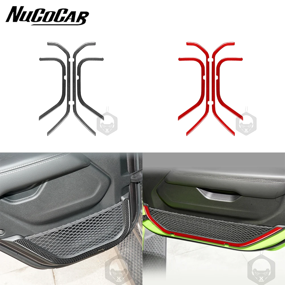 For Jeep Wrangler JL 2018-2023 Gladiator 2020-23 Carbon Fiber door Panel Trim strip Car Interior Accessories Decorative Stickers
For Jeep Wrangler JL 2018-2023 Gladiator 2020-23 Carbon Fiber door Panel Trim strip Car Interior Accessories Decorative Stickers