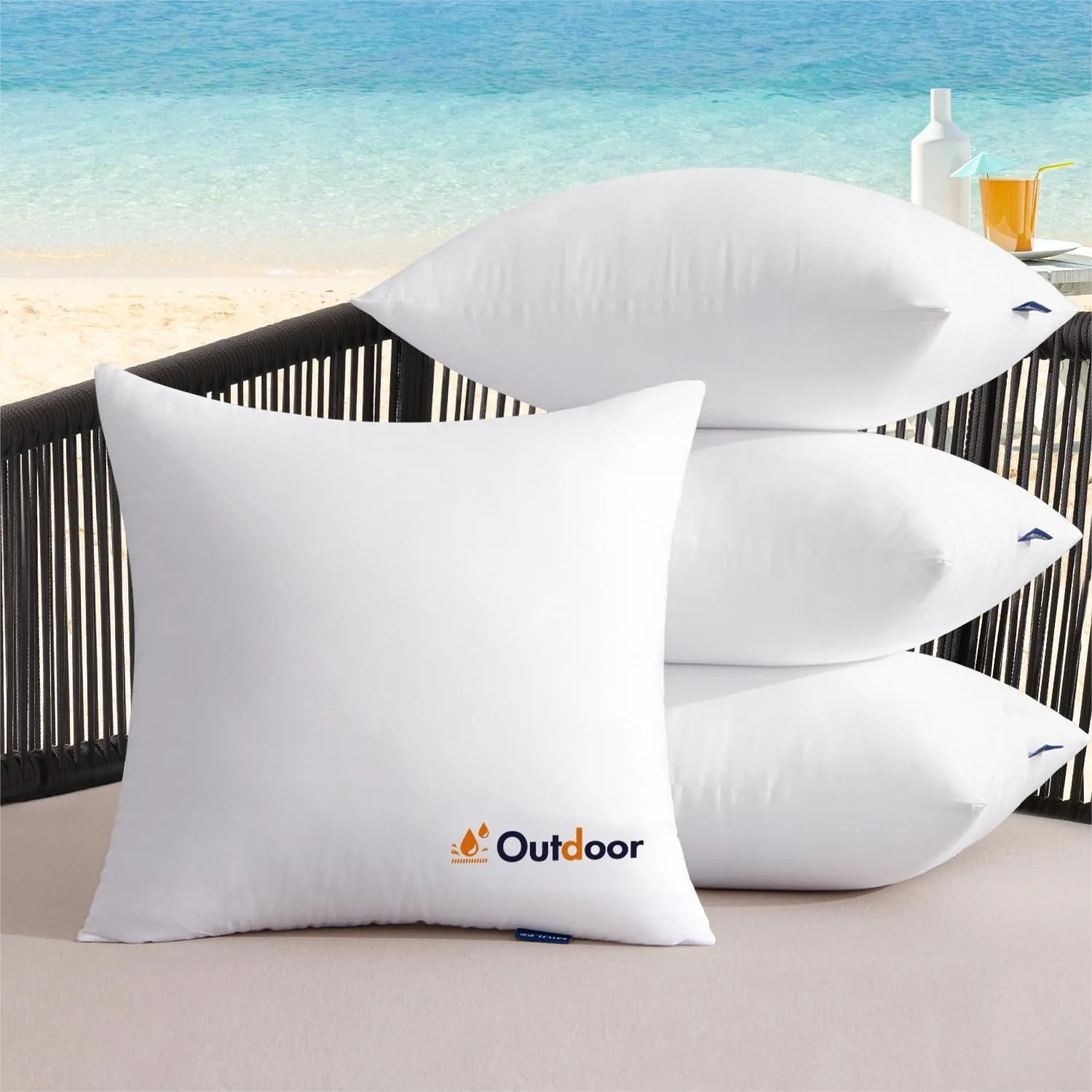 Set Of 4 18x18 Waterproof Throw Pillow Inserts For Patio And Garden Decorative Cushion
Set Of 4 18x18 Waterproof Throw Pillow Inserts For Patio And Garden Decorative Cushion