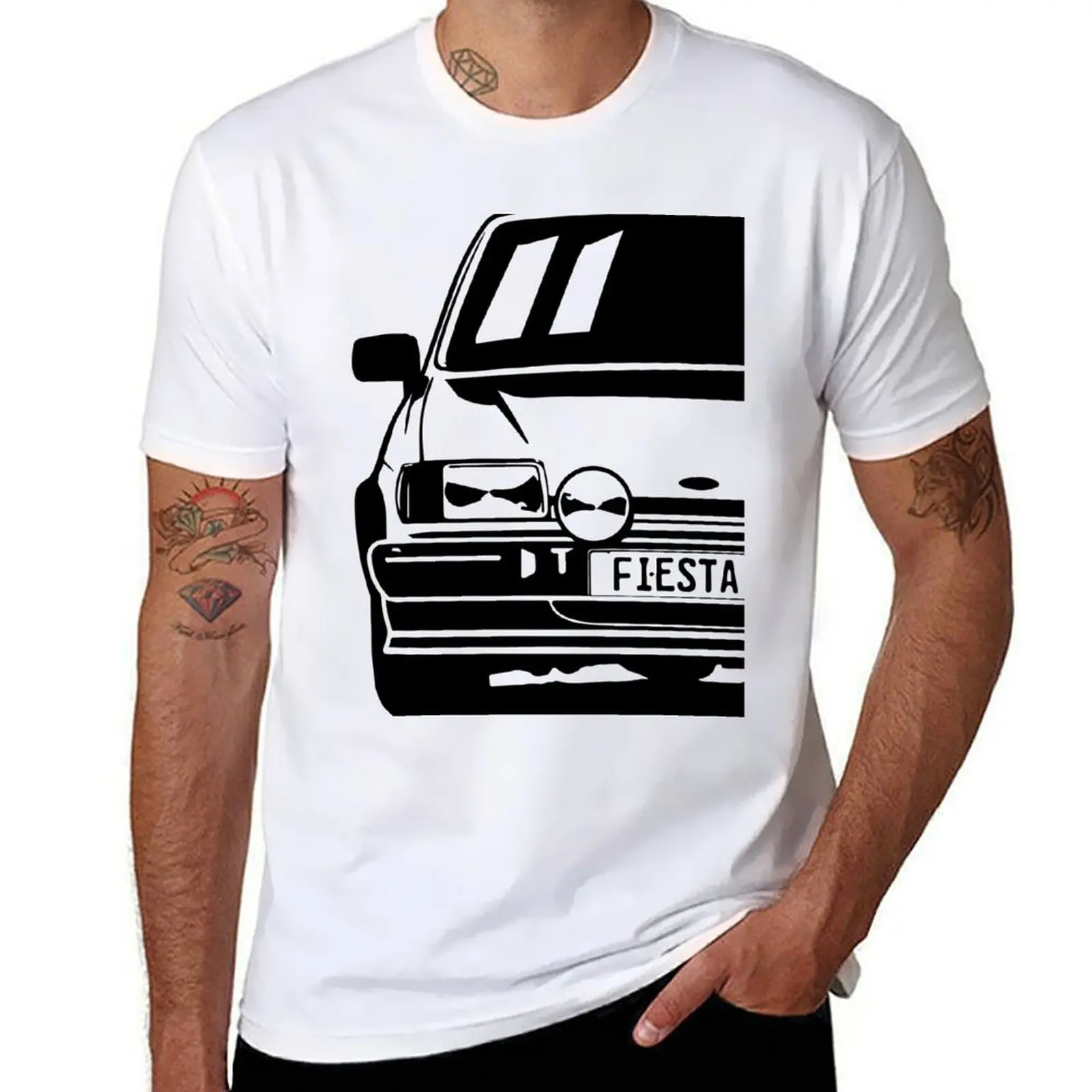 Classic Car Illustration Of A 1984 Fiesta II Mk2 1.6 XR2 FBD 95 Hp Retro T-Shirt man tshirt t shirts with prints T-Shirt
Classic Car Illustration Of A 1984 Fiesta II Mk2 1.6 XR2 FBD 95 Hp Retro T-Shirt man tshirt t shirts with prints T-Shirt