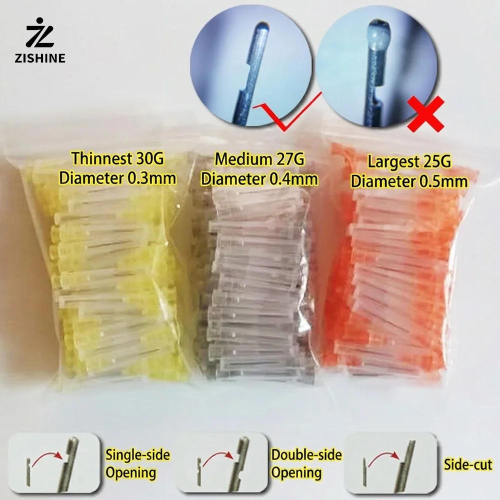100/200/300Pcs Dental Irrigation Needle Tips 25G 27G 30G Endo Syringe Tip Side-Cut Single Double Side Port Endodontic Needles
100/200/300Pcs Dental Irrigation Needle Tips 25G 27G 30G Endo Syringe Tip Side-Cut Single Double Side Port Endodontic Needles
