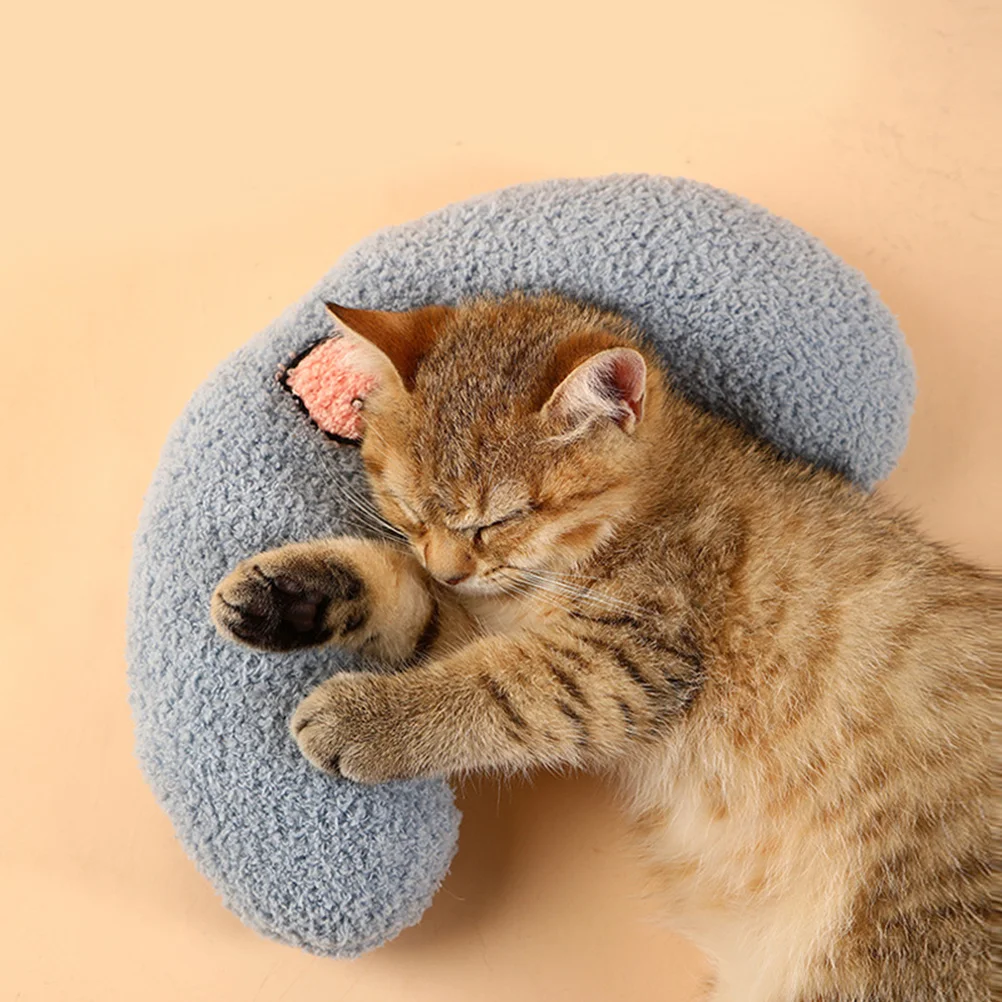 Lightweight Pet Sleeping Pillow U-Shape Neck Protection Cushion Comfortable Cat Dog Breathable Household Soft Sleeping Cushion
Lightweight Pet Sleeping Pillow U-Shape Neck Protection Cushion Comfortable Cat Dog Breathable Household Soft Sleeping Cushion
